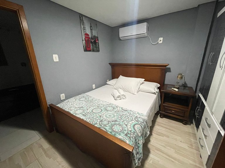 Apto 2 suites com hidro e cozinha Refugio da Serra Canela