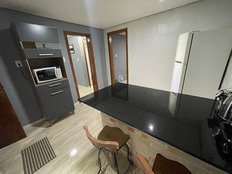 Apto 2 suites com hidro e cozinha Refugio da Serra Canela