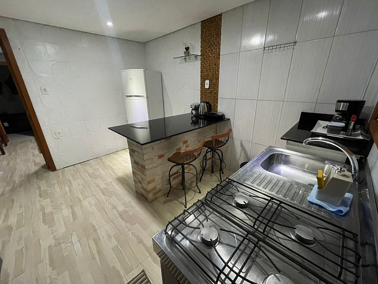 Apto 2 suites com hidro e cozinha Refugio da Serra Canela