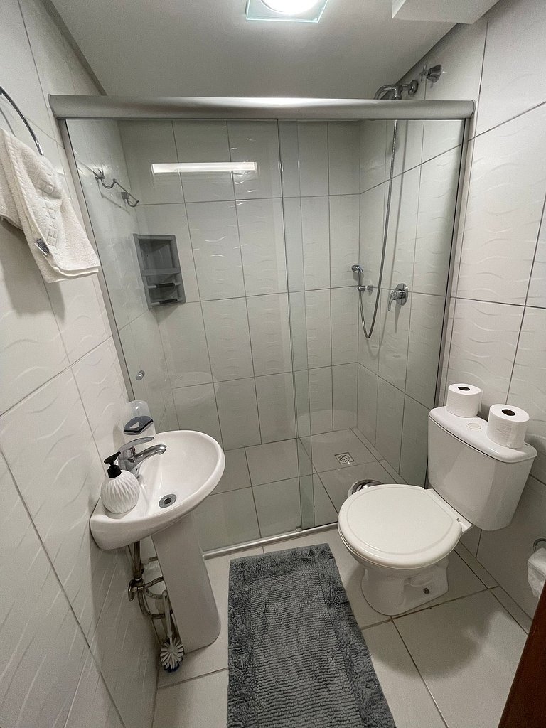 Apto 2 suites com hidro e cozinha Refugio da Serra Canela