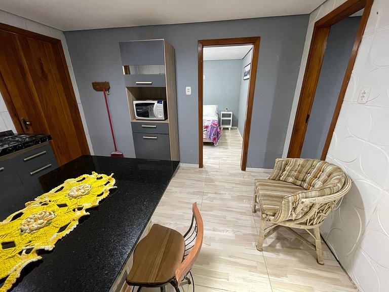 Apto 2 suites com hidro e cozinha Refugio da Serra Canela