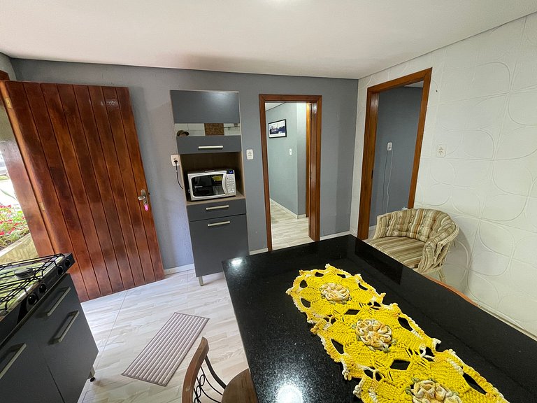 Apto 2 suites com hidro e cozinha Refugio da Serra Canela